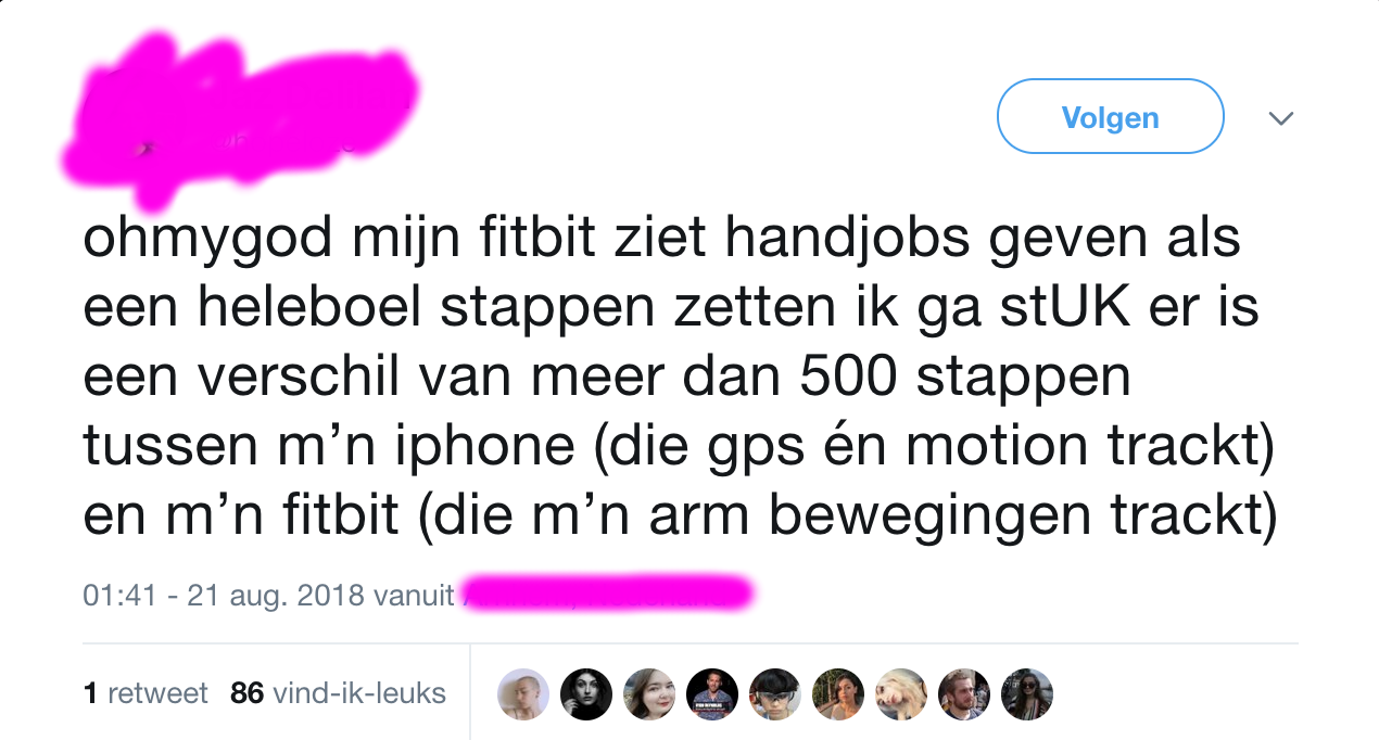 GeenStijl: Fap je man en fop je Fitbit!