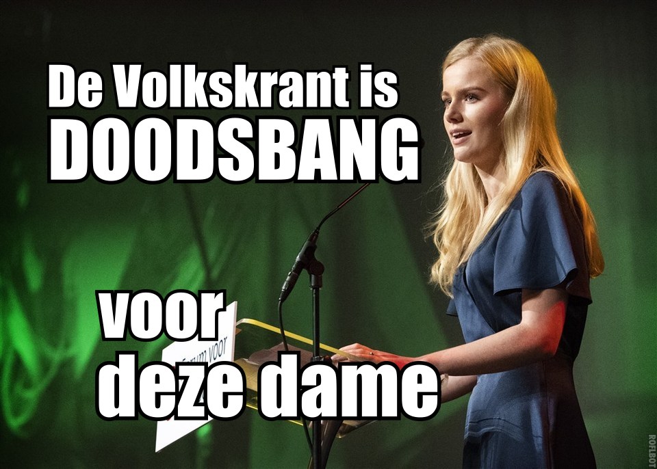 GeenStijl: Volkskrant Zou Eva Vlaardingerbroek Doen