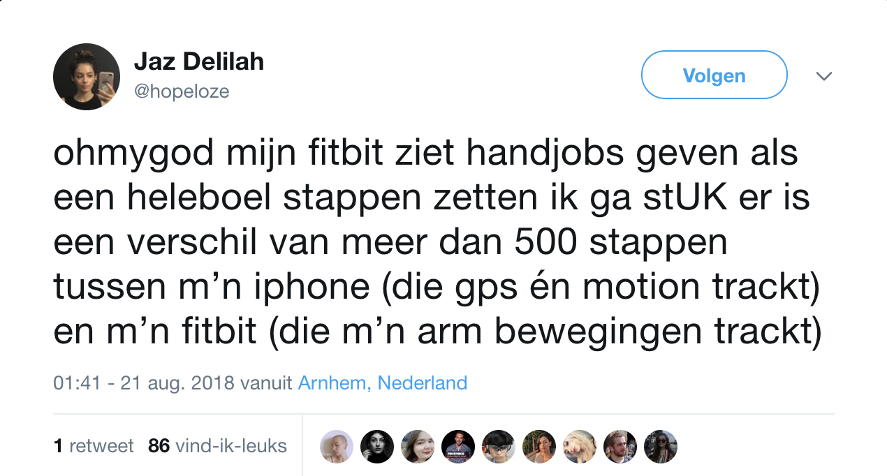 GeenStijl: Fap je man en fop je Fitbit!