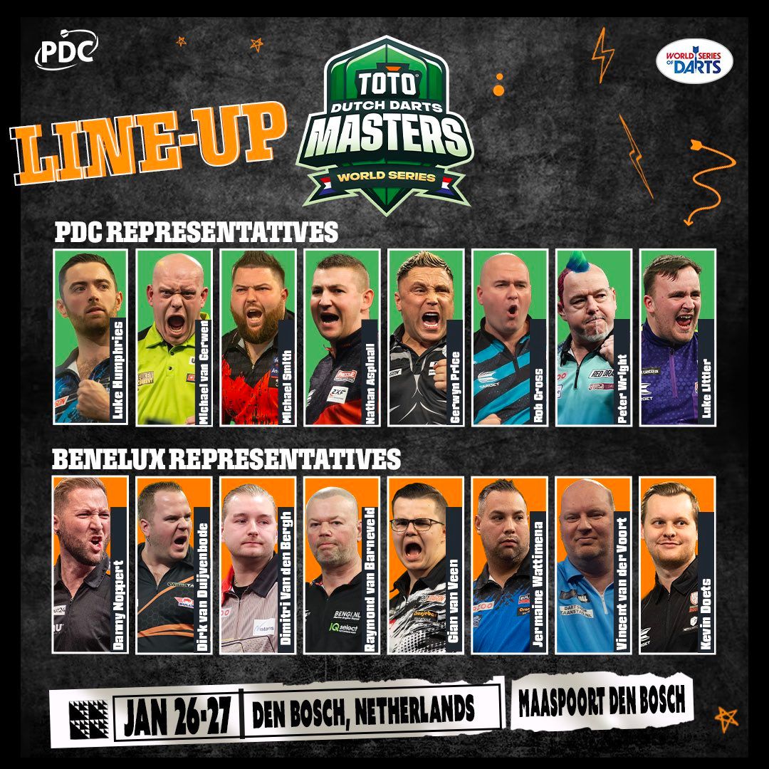 GeenStijl LIVE Dutch Darts Masters in Den Bosch