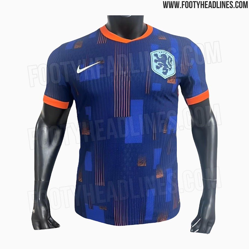 Netherlands Euro 2024 Away Kit 1 7cba4f0244 