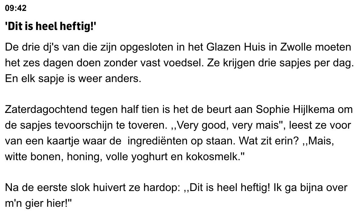 funbagos GeenStijl: Jammer hoe écht nieuws over Glennis Grace ondergesneeuwd raakt  door Peter R.